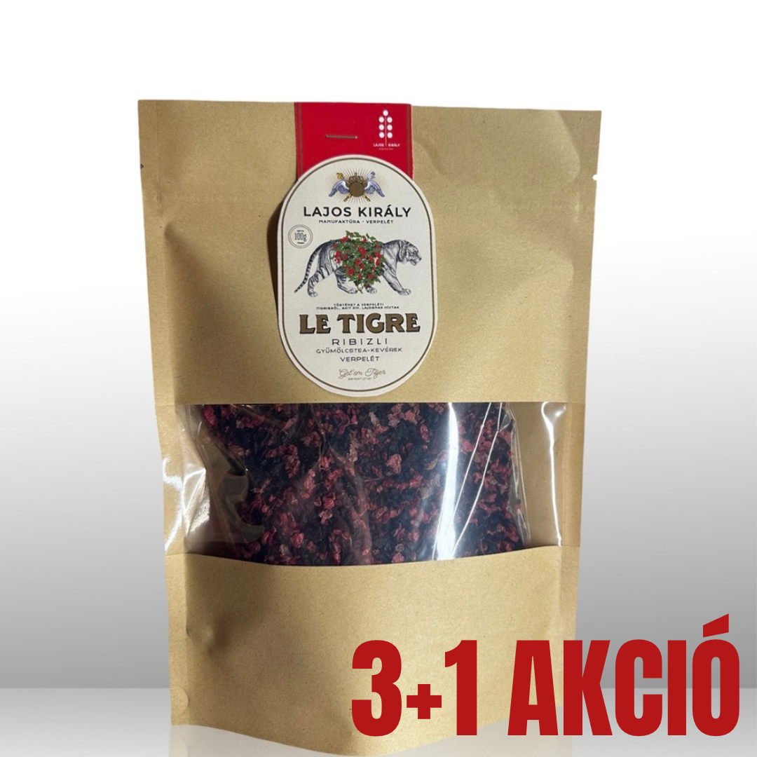 Le Tigre Ribizli Tea AKCIÓS CSOMAG